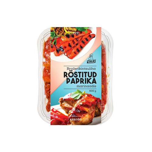 Broilerikintsuliha röstitud paprika marinaadis