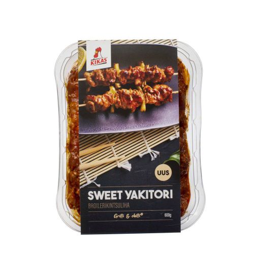 Sweet Yakitori Broilerikintsuliha